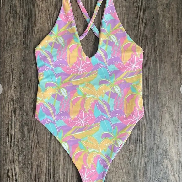 Skatie Zoey One-Piece swimsuit - size medium in “Palm Springs” - Picture 5 of 6
